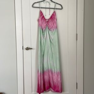 ZARA flowy midi dress size xs